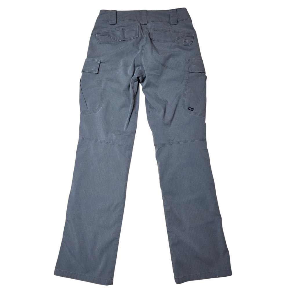 5.11 Tactical Stryke Pants Womens 2 Regular Gray Ripstop Cargo Work Trousers